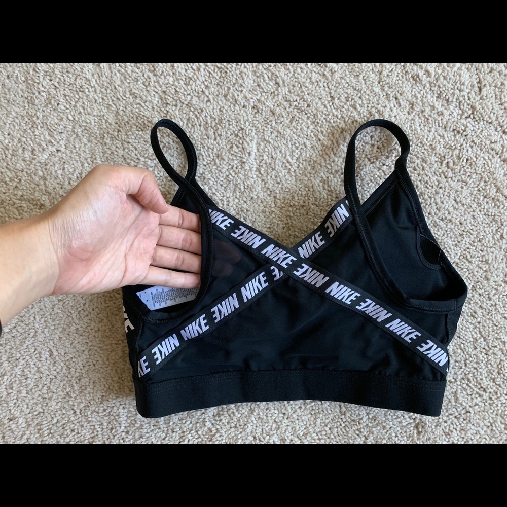 Nike Indy Logo Dri-Fit Sports Bra - Picture 2 of 4
